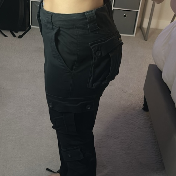 Black cargos men’s - Picture 4 of 4